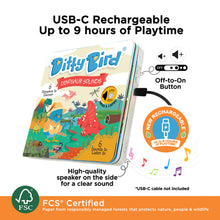 Load image into Gallery viewer, Ditty Bird Dinosaur Sounds Board Book (Rechargeable)