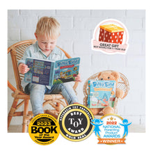 Load image into Gallery viewer, Child reading a book with awards displayed around them