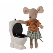 Load image into Gallery viewer, Maileg Mouse Toilet