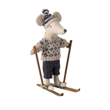 Load image into Gallery viewer, Maileg Winter Mouse Dad Ski Set 2024