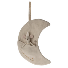 Load image into Gallery viewer, Maileg Moon, L'aventure de la lune Hanging Decoration