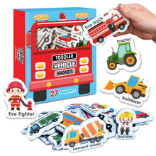 Load image into Gallery viewer, Curious Columbus Magnetic Vehicles & Professions