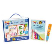 Load image into Gallery viewer, NUMBERBLOCKS® Hot Dots® 1-10 Activity Book & Interactive Pen