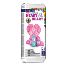 Load image into Gallery viewer, Magna Tiles 24pc microMAGS - Heart To Heart Travel Set
