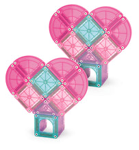 Load image into Gallery viewer, Magna Tiles 24pc microMAGS - Heart To Heart Travel Set