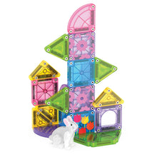 Load image into Gallery viewer, Magna Tiles 24pc Travel Spring Garden