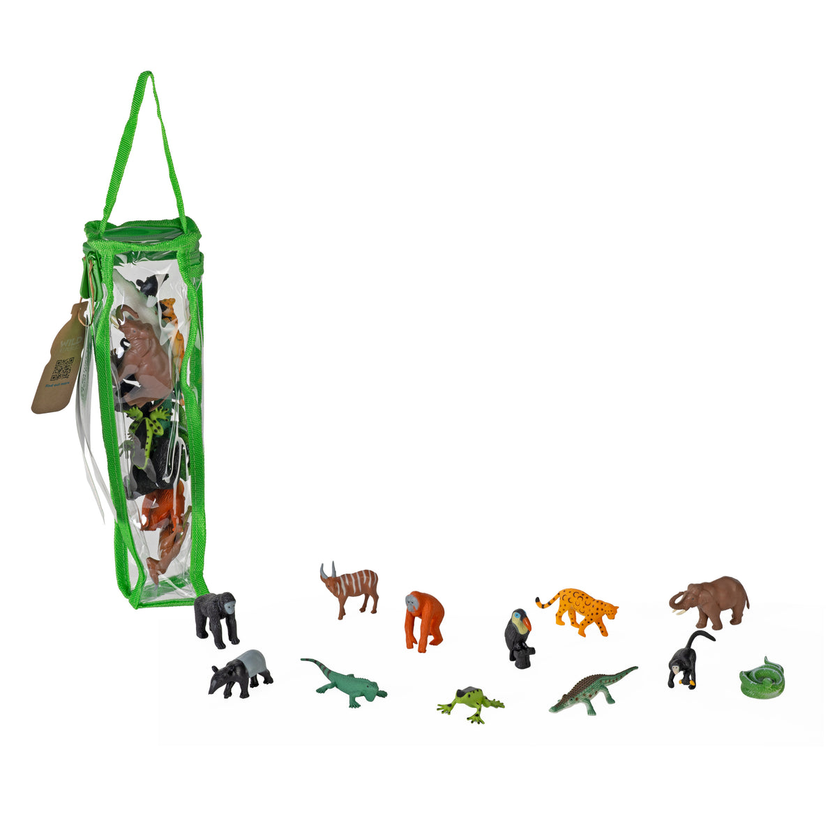 Wild Republic Zip Tube Eco - Rainforest