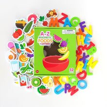 Load image into Gallery viewer, Curious Columbus Magnetic Foods & Letters