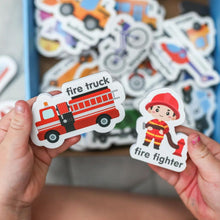 Load image into Gallery viewer, Curious Columbus Magnetic Vehicles & Professions