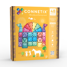 Load image into Gallery viewer, Connetix magnetic building blocks packaging on a white background