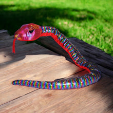Load image into Gallery viewer, Wild Republic Jumbo Sequin Snake (Assorted)