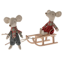 Load image into Gallery viewer, Maileg Sled Mouse