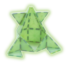 Load image into Gallery viewer, Magna Tiles 16pc Glow Set
