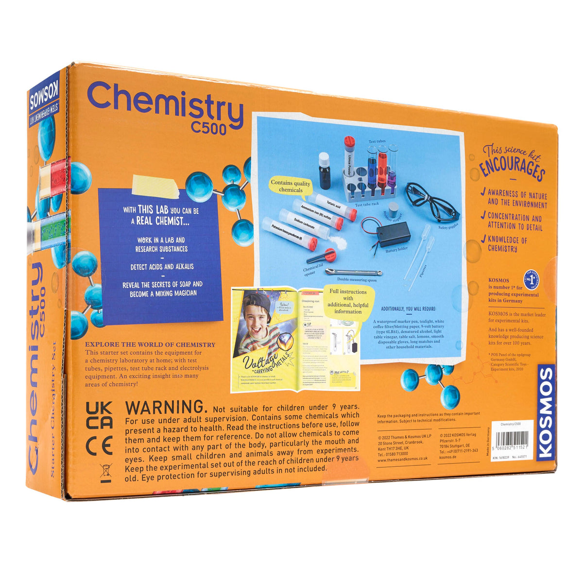 Thames and Kosmos: Chem C500 Chemistry Set
