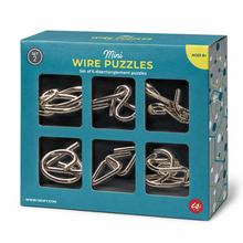Load image into Gallery viewer, Classic Mini Wire Puzzles 6pack (Assorted)