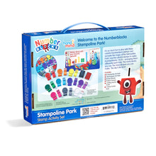 Load image into Gallery viewer, NUMBERBLOCKS® Stampoline Park - Stamp Activity Set