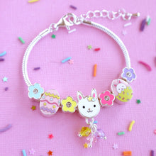 Load image into Gallery viewer, Lauren Hinkley Easter Bunny Charm Bracelet
