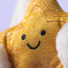 Load image into Gallery viewer, Jellycat Bashful Cream Bunny With Star (Medium)