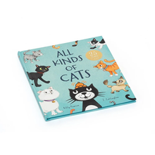 Load image into Gallery viewer, Jellycat All Kinds of Cats Book
