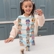 Load image into Gallery viewer, Bluey Wooden Stacking Game