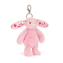 Load image into Gallery viewer, Jellycat Blushkin Blossom Bunny Bag Charm