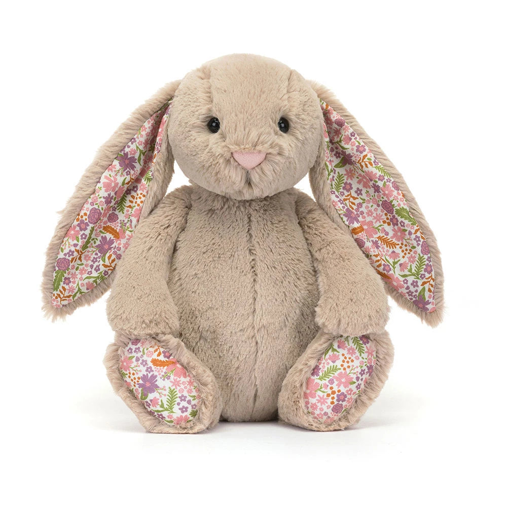 Jellycat Bashful Blossom Beige Bunny 'Petal' Original