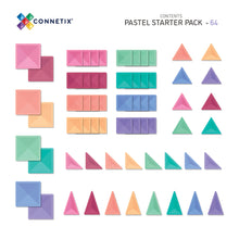 Load image into Gallery viewer, Connetix Pastel 64pc Starter Pack
