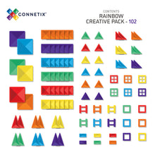 Load image into Gallery viewer, Connetix Rainbow 102pc Creative Pack