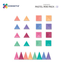 Load image into Gallery viewer, Connetix Pastel 32pc Mini Pack