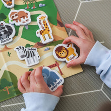 Load image into Gallery viewer, Curious Columbus Magnetic Zoo Animals