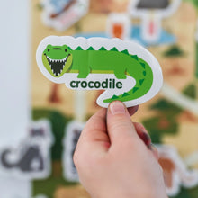 Load image into Gallery viewer, Curious Columbus Magnetic Zoo Animals