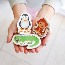 Load image into Gallery viewer, Curious Columbus Magnetic Zoo Animals