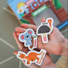 Load image into Gallery viewer, Curious Columbus Magnetic Zoo Animals