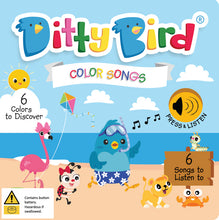 Load image into Gallery viewer, Ditty Bird Colour Songs Board Book