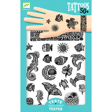 Load image into Gallery viewer, Djeco Temporary Tattoos (Assorted)