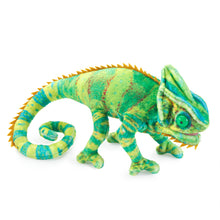 Load image into Gallery viewer, Folkmanis Mini Chameleon Finger Puppet