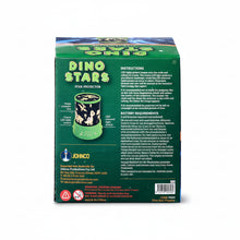 Load image into Gallery viewer, Box of Dino Stars star projector with green and blue design