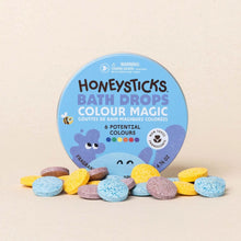 Load image into Gallery viewer, Honeysticks 27pk Bath Drops Colour Magic