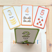 Load image into Gallery viewer, Curious Columbus Flash Cards & 123 Magnetic Numbers