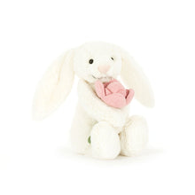 Load image into Gallery viewer, Jellycat Bashful Bunny with Peony