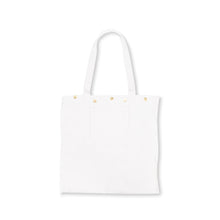 Load image into Gallery viewer, Kate Spade New York Gold Dots Canvas Book Tote Bag