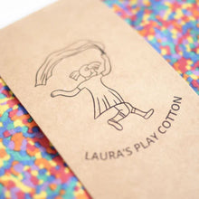 Load image into Gallery viewer, Laura’s Play Cotton 90cm Confetti Rainbow