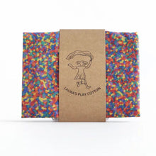 Load image into Gallery viewer, Laura’s Play Cotton 90cm Confetti Rainbow