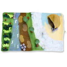 Load image into Gallery viewer, Tara Treasures Large Bear Cave Playmat