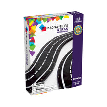 Load image into Gallery viewer, Magna Tiles 12pc Xtra Roads