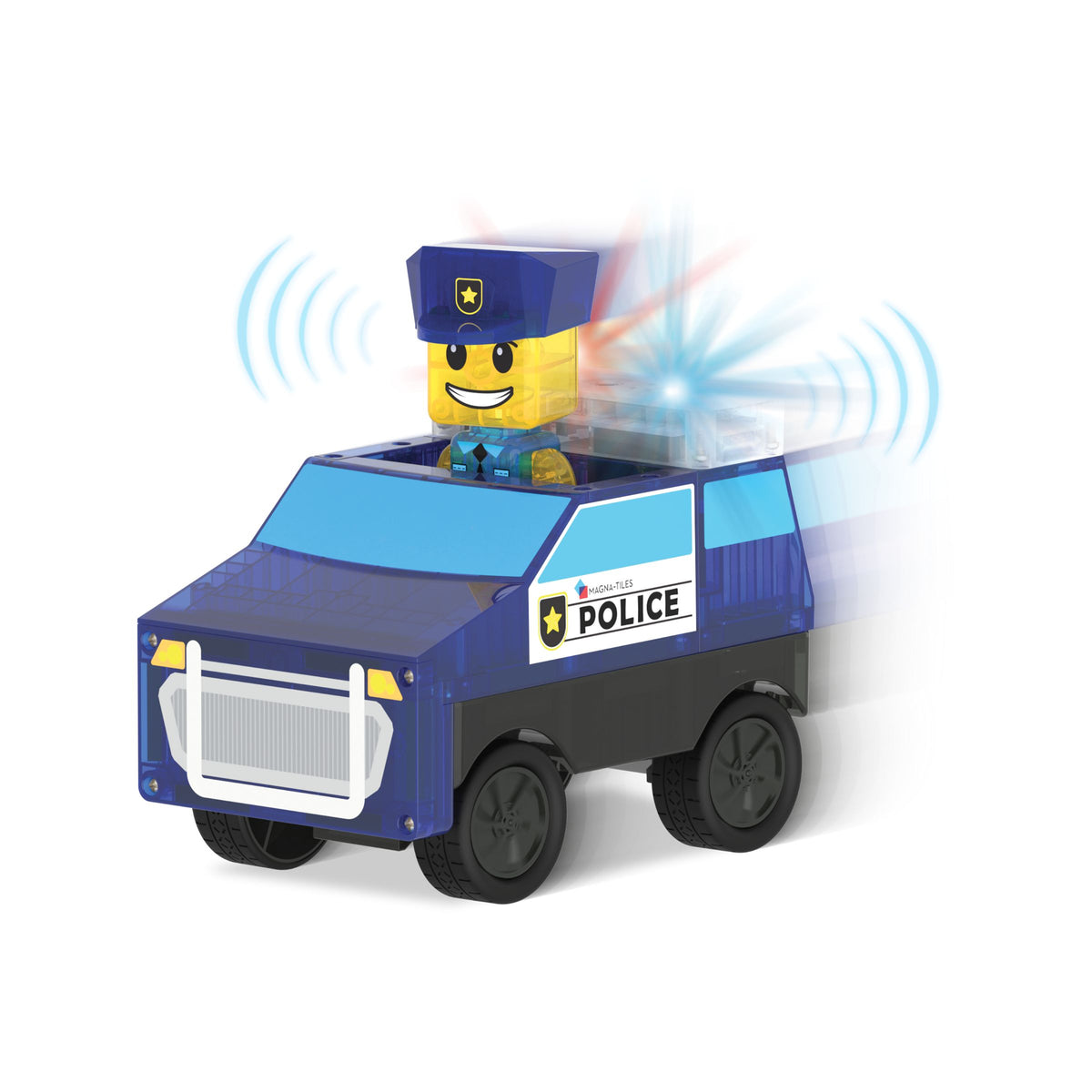 Magna Tiles 35pc Police Station