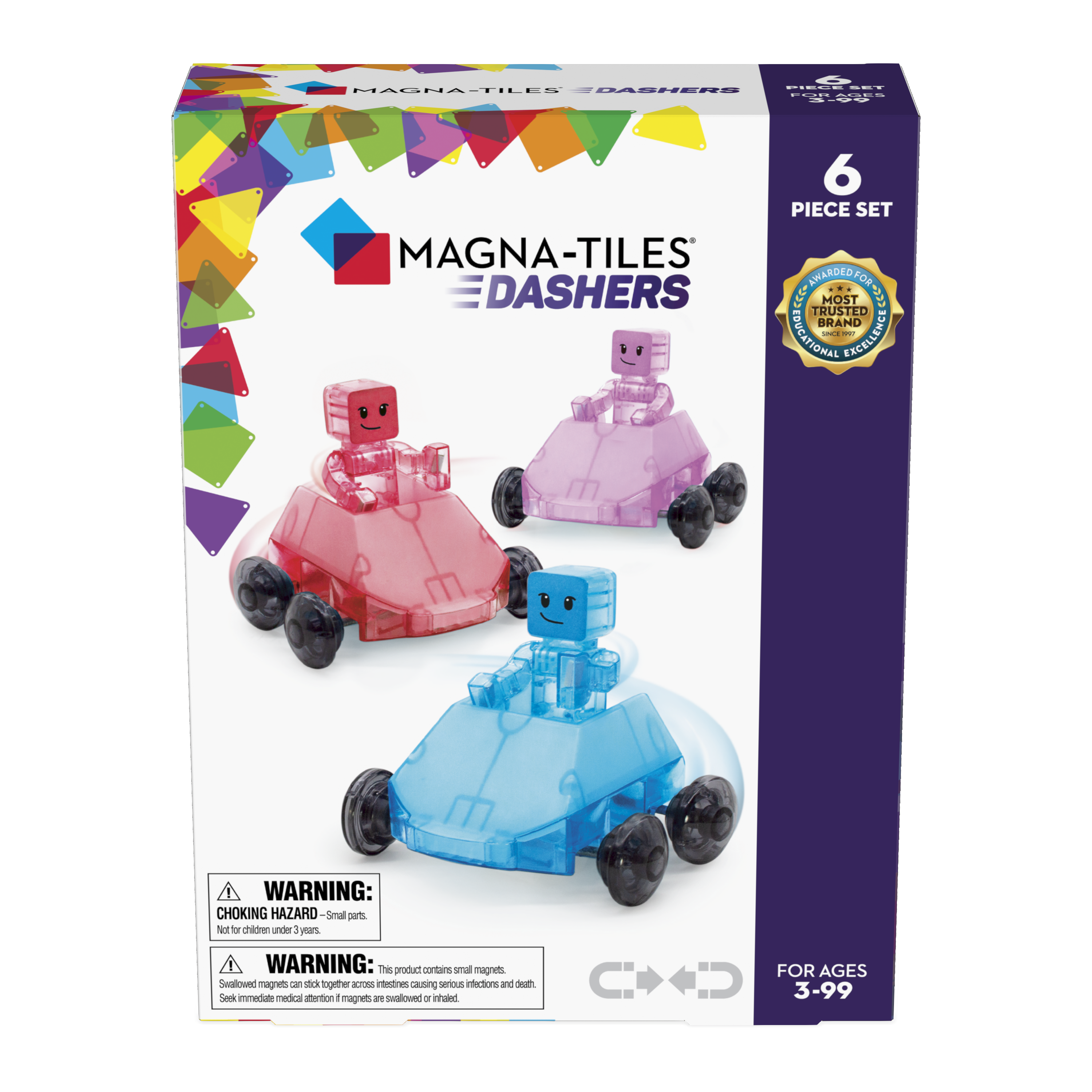 Magna Tiles 6pc Dashers Set IQM Store