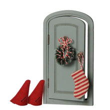 Load image into Gallery viewer, Maileg Christmas Door Set Mouse ** PRE-ORDER November **