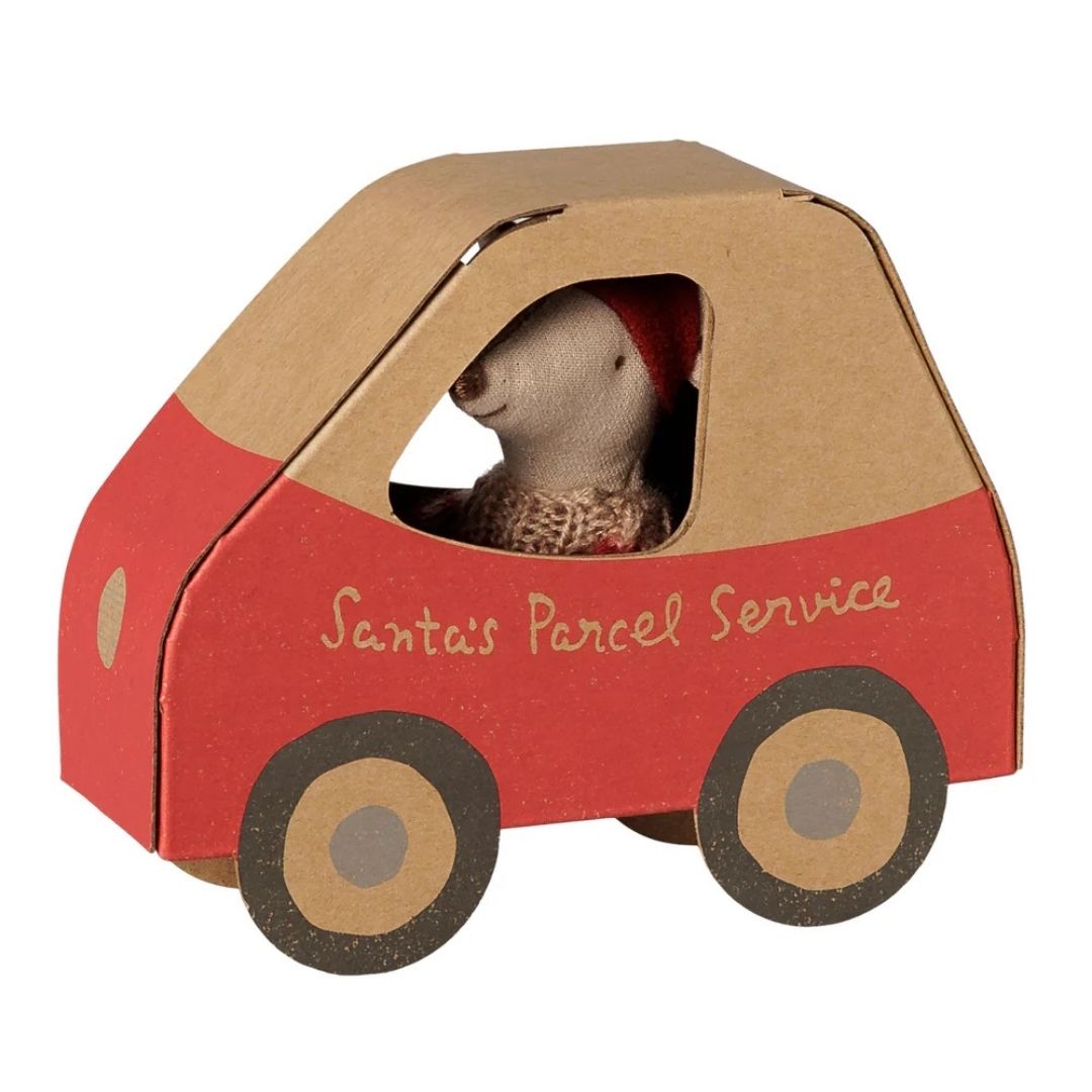 Maileg Christmas Mouse in Car Box (Assorted) ** PRE-ORDER November **