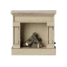 Load image into Gallery viewer, Maileg Fireplace Mouse Off White (2026) ** PRE-ORDER September **